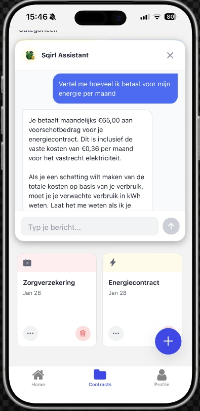 Contract Buddy - Je Persoonlijke AI Assistent